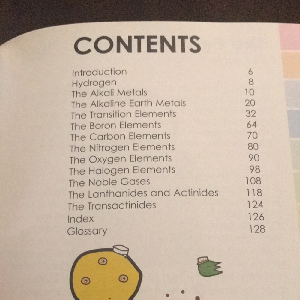 PERIODIC TABLE- Children’s book. Like NEW! Paperback book includes a poster. - Picture 8 of 9